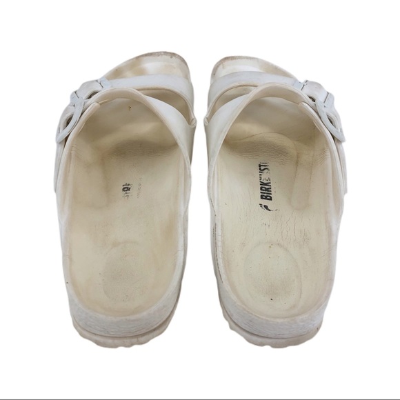 Birkenstock White Waterproof Arizona Sandals, Size 38 - Picture 6 of 7